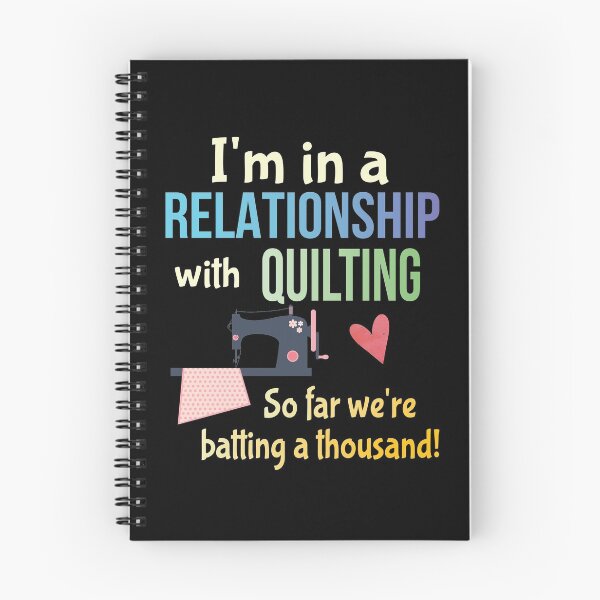 Item preview, Funny Quilting Sewing Crafters Committed Relationship Pun designed and sold by doodabobs.
