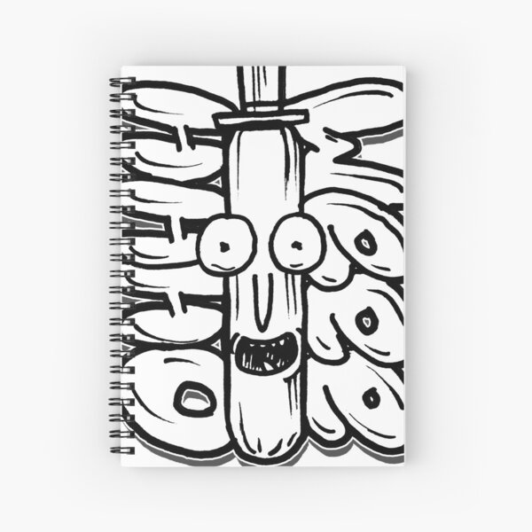 Mr Poopybutthole from Rick and Morty™ Spiral Notebook