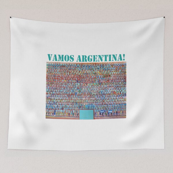 Item preview, Vamos Argentina!, Football Tribune designed and sold by Diego Manuel Rodriguez.