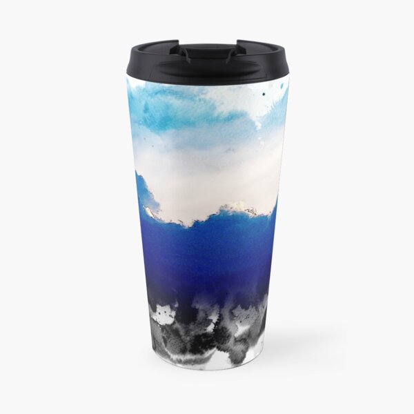 Black to Blue Travel Coffee Mug