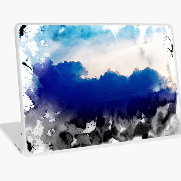 Black to Blue Laptop Skin