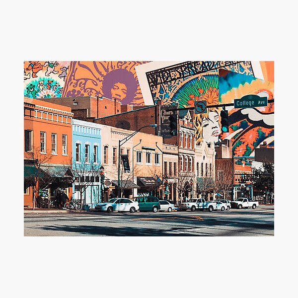 Music of Athens, Georgia Photographic Print