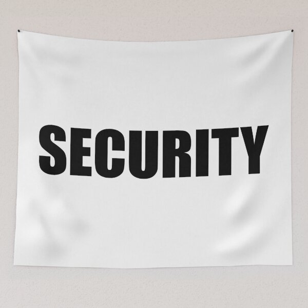 Item preview, Security Staff Identification (black) designed and sold by avidfan2000.