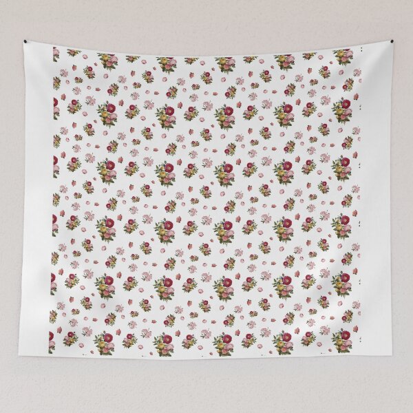 Item preview, Roses and Hydrangeas Pattern designed and sold by LizzyizzyDesign.