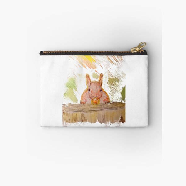 Item preview, Squirrel pondering a nut designed and sold by MoMoJaJa.