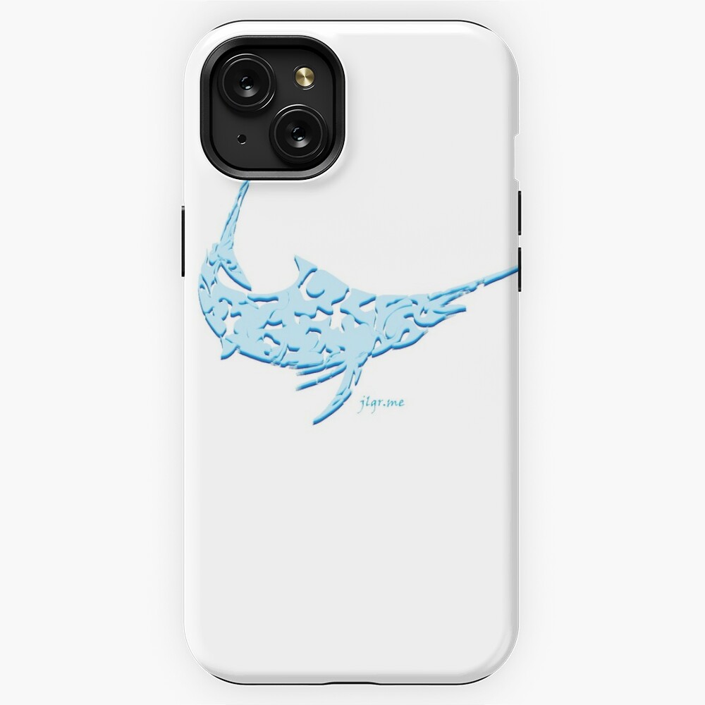 Reel In Saltwater Fishing Marlin Design iPhone Case for Sale by  jlgrcreations05