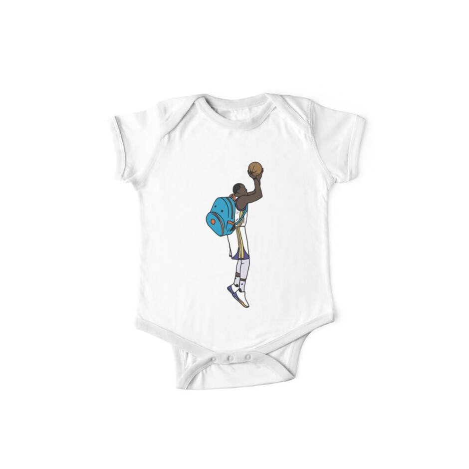 "Draymond Green Backpack Jumpshot" Baby One-Piece by ...
