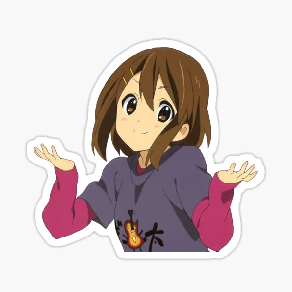 Anime Girl Shrugging Shoulders, HD Png Download - kindpng