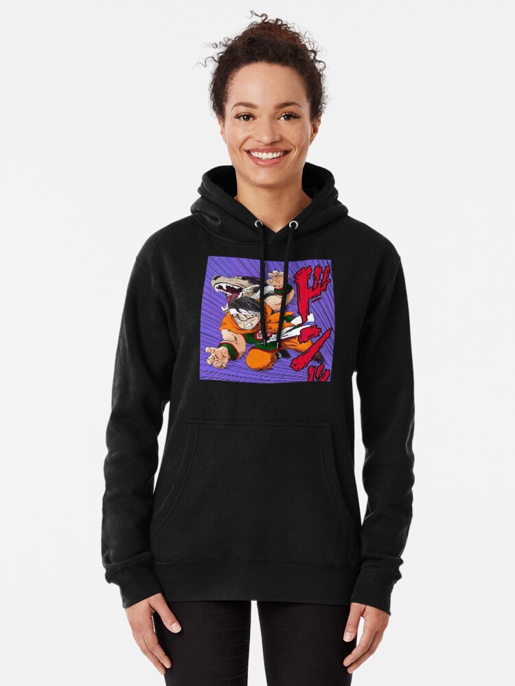 WOLF FANG FIST Pullover Hoodie for Sale by JiggyMiggy