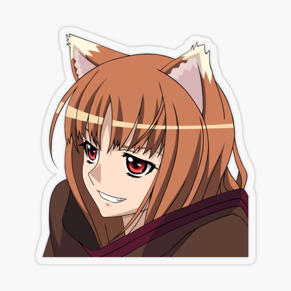 Holo Smug Transparent Sticker