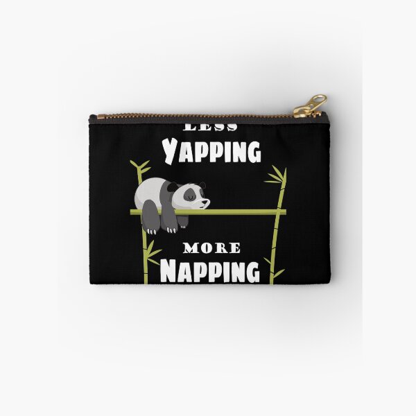 Item preview, Less Yapping More Napping Funny Panda for Anyone Who Love Naps designed and sold by doodabobs.