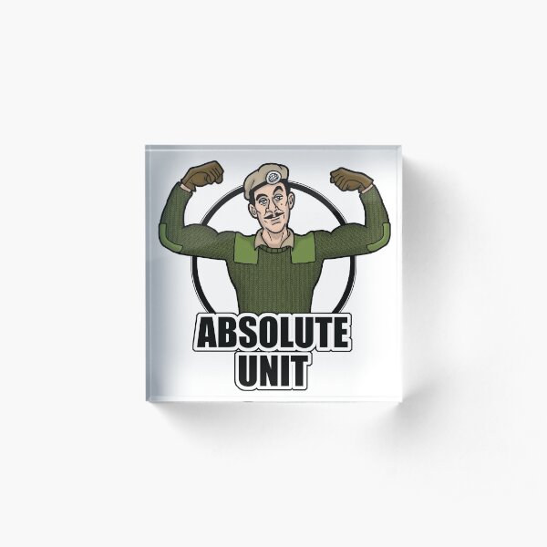 ABSOLUTE UNIT Acrylic Block