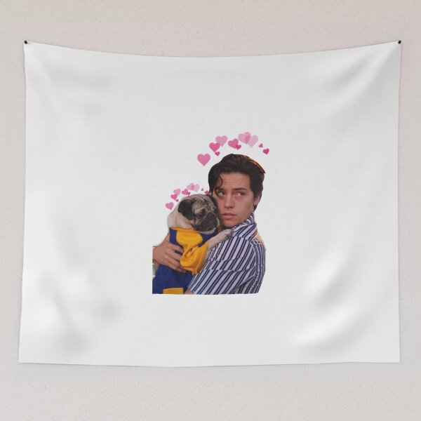Item preview, Shaelin Janae- Cole sprouse with pug aesthetic tumblr designed and sold by shaelinjanae.