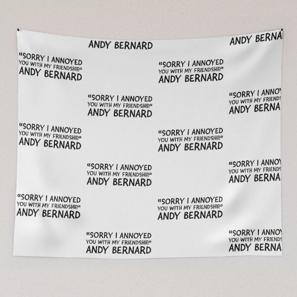 Item preview, Sorry I annoyed with my friendship Andy Bernard  designed and sold by VinyLab.