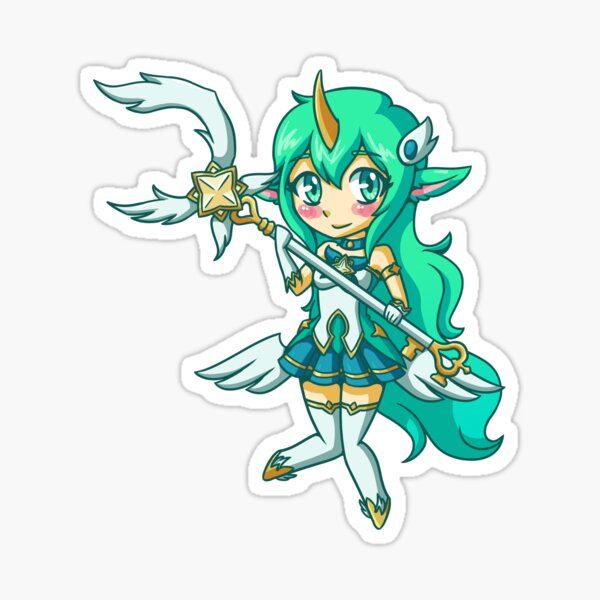 Star Guardian Soraka Chibi Sticker