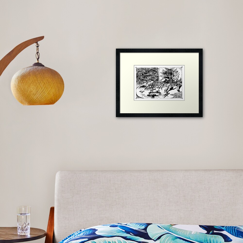 Item preview, Framed Art Print designed and sold by dajson.