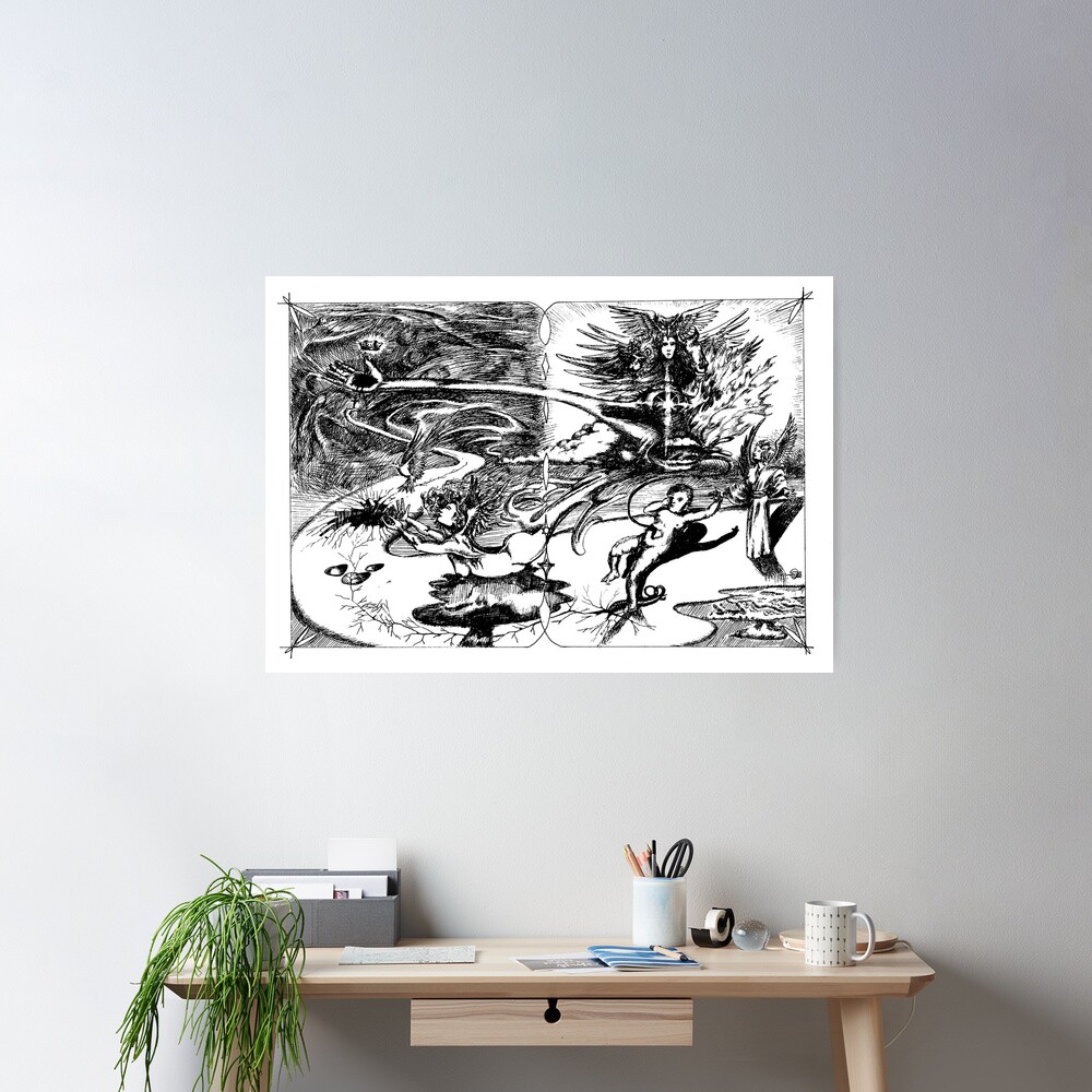 1987 Christmas Birth of Christ Poster