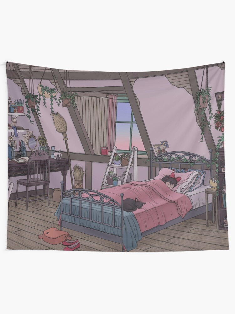 Alternate view of Kiki's Room Tapestry