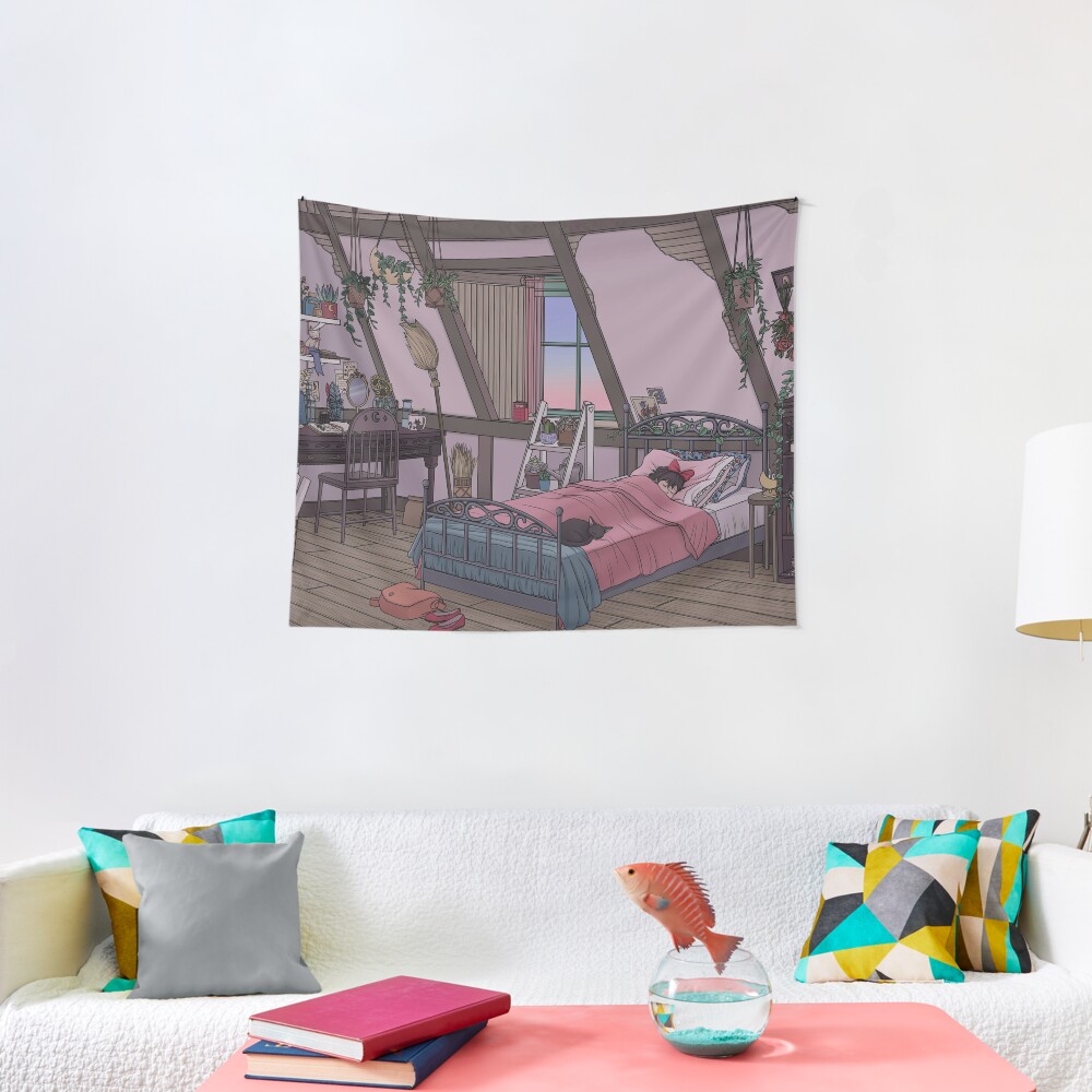 Kiki's Room Tapestry