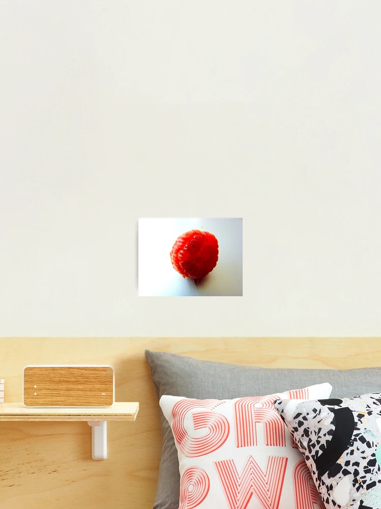 Thumbnail 2 of 3, Photographic Print, Highkey Raspberry designed and sold by bubblehex08.