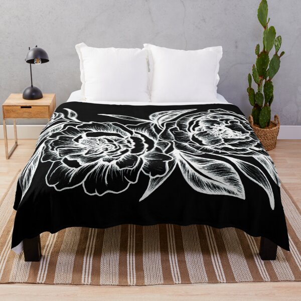 Item preview, Black Peonies designed and sold by Melissa Engh.