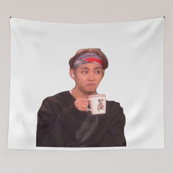 Item preview, v sipping tea designed and sold by hnguyen22.