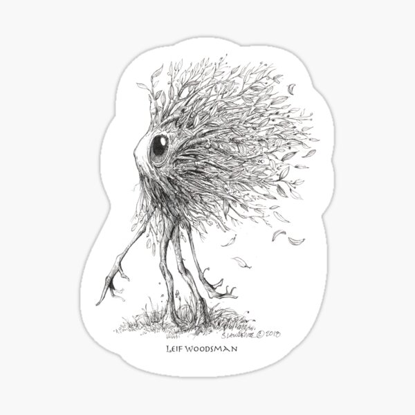 Leif Woodsman, Forest Dweller Sticker