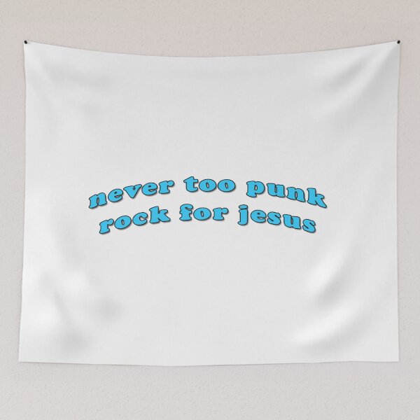 Item preview, "Never too Punk Rock for Jesus" designed and sold by pepeking.