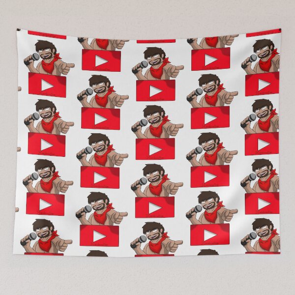 Item preview, Official HerobrineSings Youtube Logo designed and sold by HuskyWerewolf.
