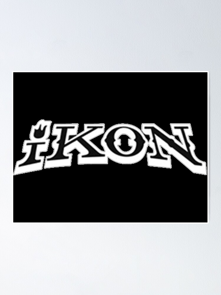 iKON Bling Bling Logo Poster for Sale by alexisdoggy