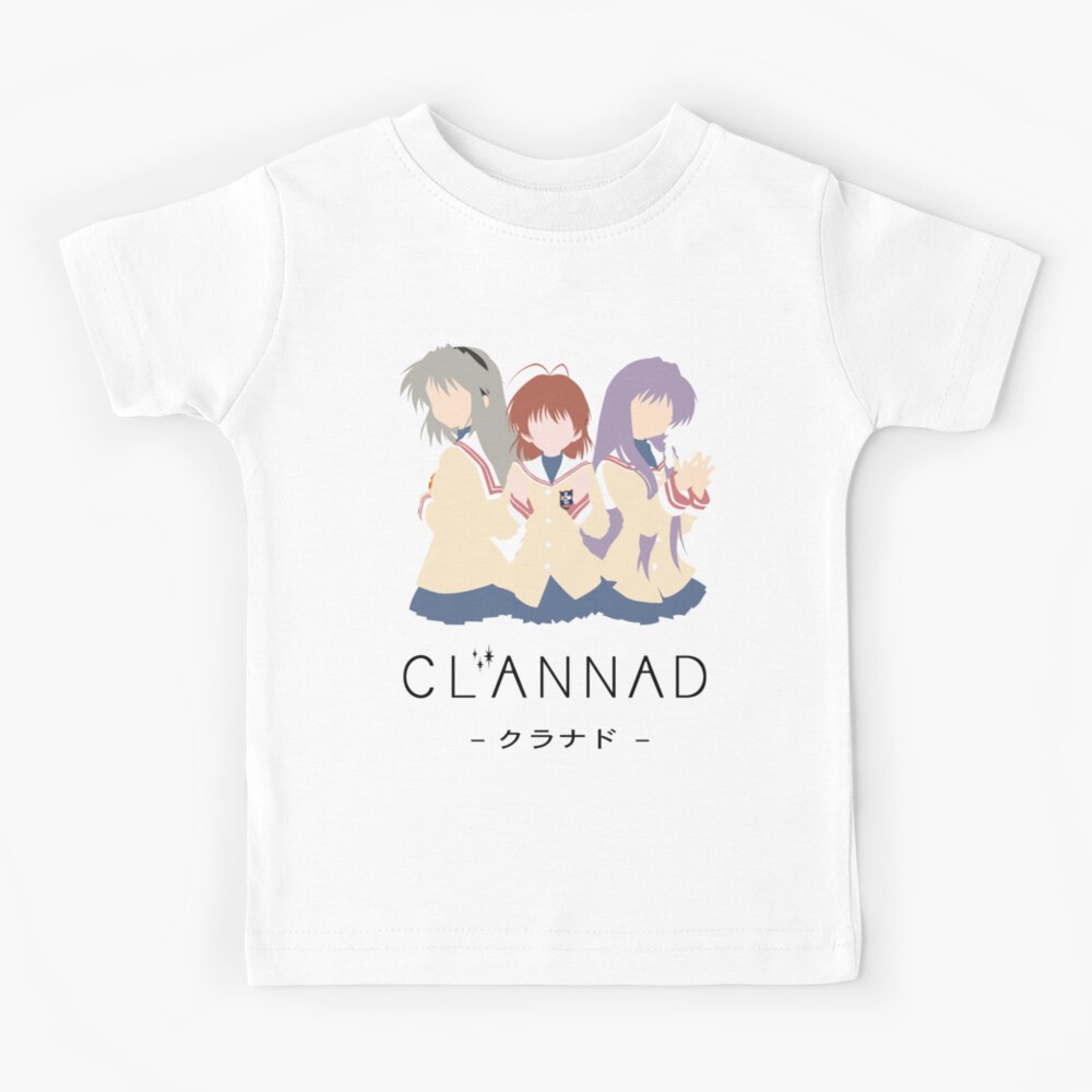 Moe Anime Clannad After Story T-Shirts Multi-style Short Sleeve