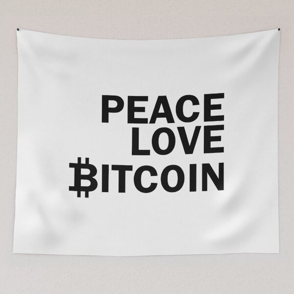 Item preview, peace bitcoin designed and sold by TM Selvam.