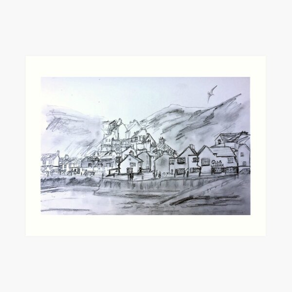 Staithes, North Yorkshire Art Print