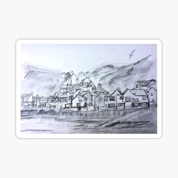 Staithes, North Yorkshire Sticker