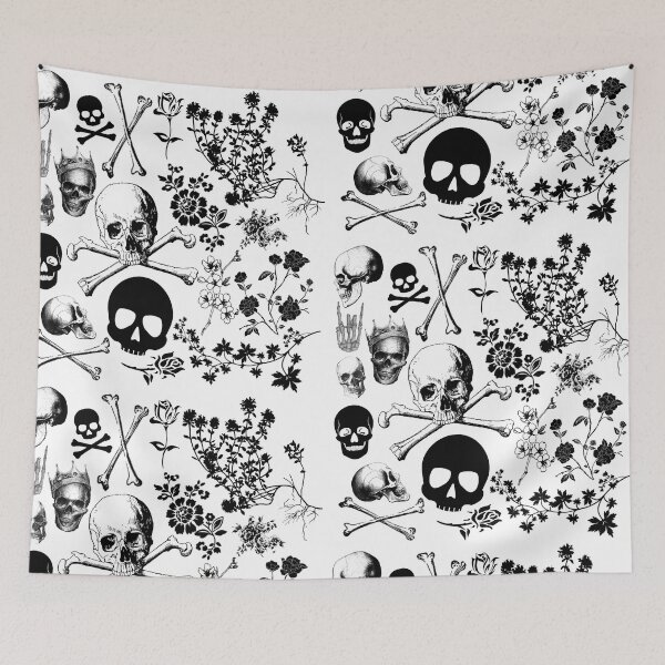 Item preview, Skulls x Flowers designed and sold by Prophet Shop.