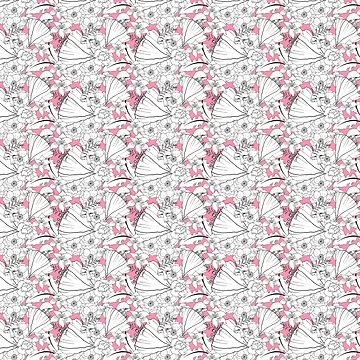 Aperçu de l'œuvre FLEURS ROSES de SaraPatterns