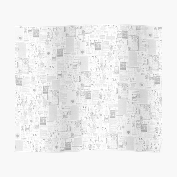BSIS LVD Collage - white Poster