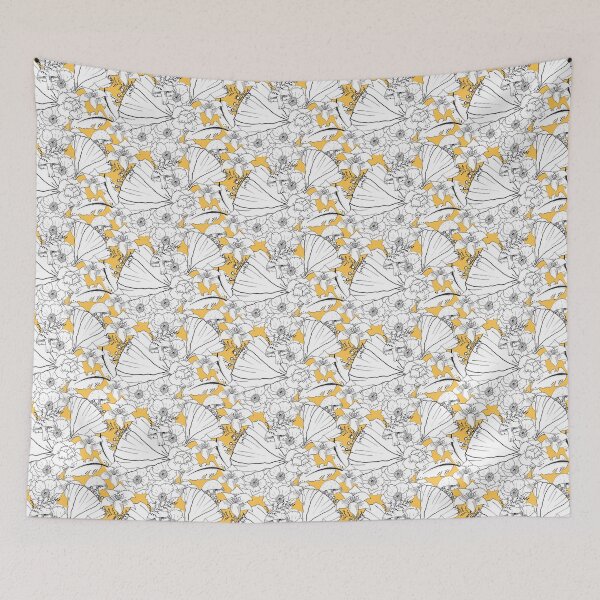 Item preview, YELLOW FLOWERS designed and sold by SaraPatterns.