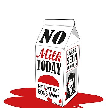 Aperçu de l'œuvre No milk today de Jeanne-LMBB