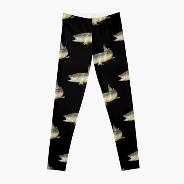 Brown Trout Leggings with Pockets