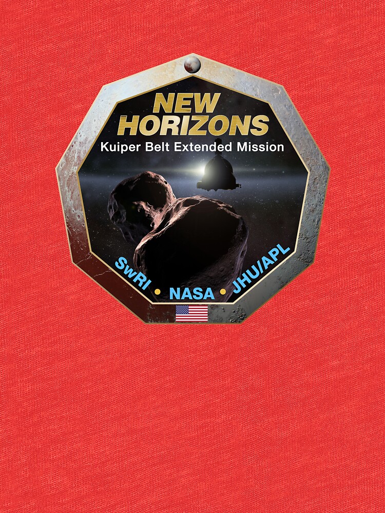 "New Horizons Kuiper Belt Extended Mission Patch" Tshirt by alandf98