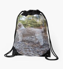 Strike A Pose....Sandy! Drawstring Bag