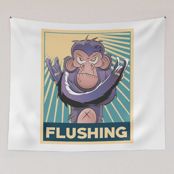 Item preview, Flushing Chimpanse New York Raised Me designed and sold by ProjectX23.
