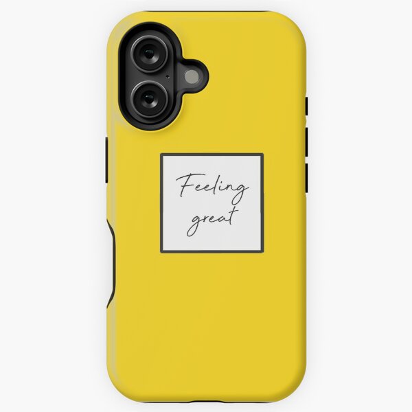 Item preview, Feeling great - Yellow designed and sold by wedesign47.