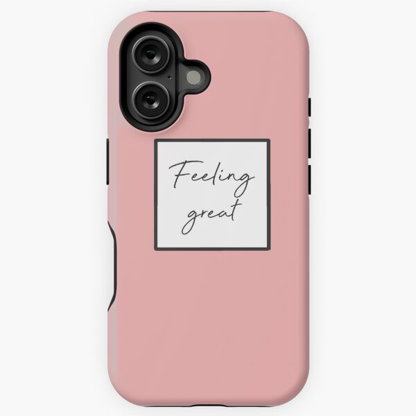 Item preview, Feeling great - Pink designed and sold by wedesign47.