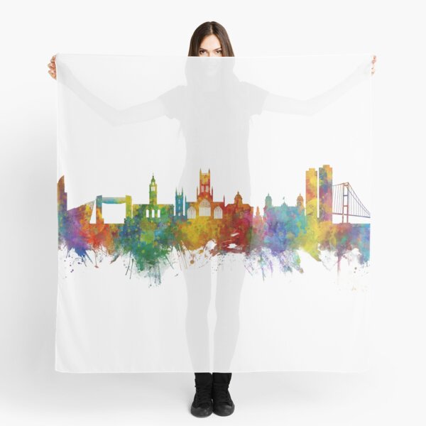 Item preview, Kingston upon Hull England Skyline designed and sold by ArtPrints.