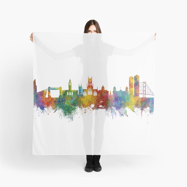 Item preview, Kingston upon Hull England Skyline designed and sold by ArtPrints.