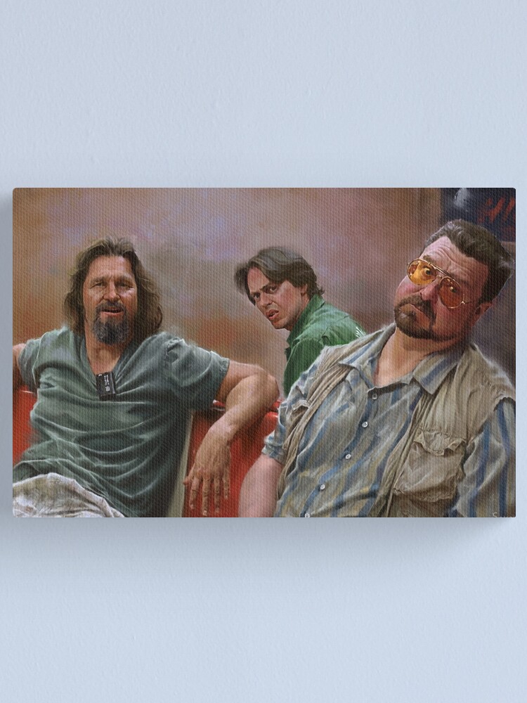 Alternate view of Big Lebowski Canvas Print