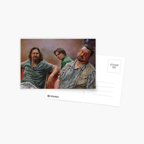 Big Lebowski Postcard
