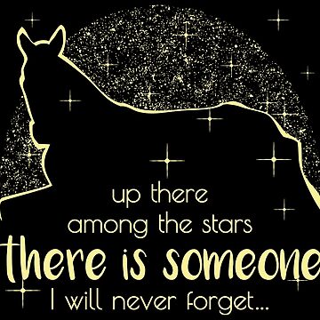 Vorschaubild zum Design I Will Never Forget My Beloved Horse - Horse Quote Gift von yeoys